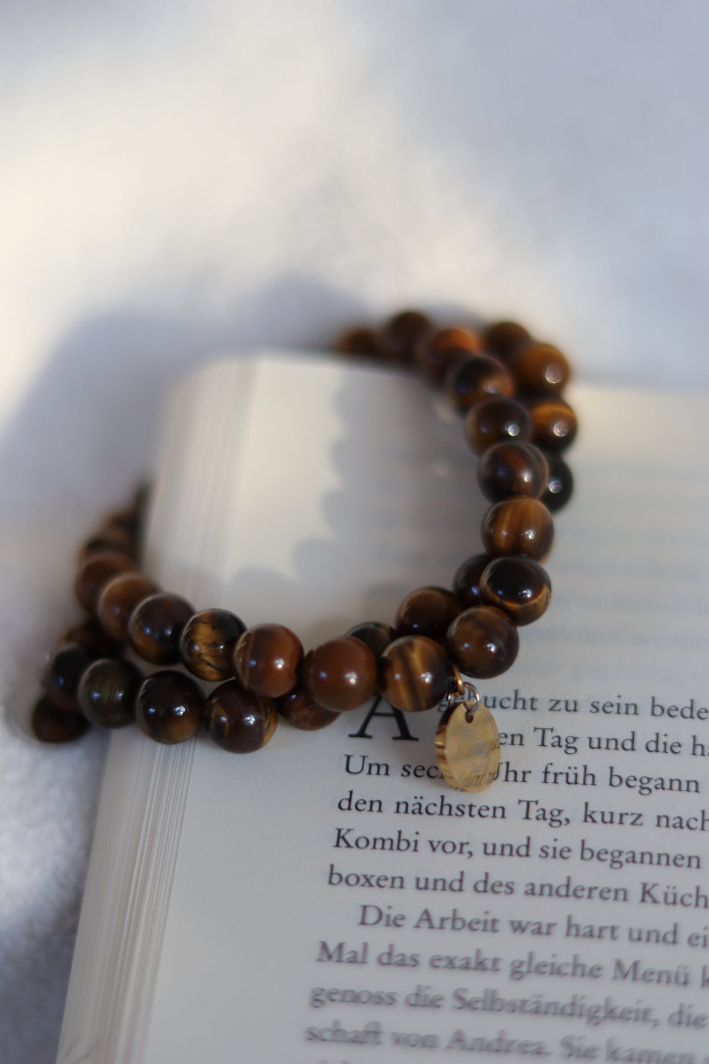 Tigerauge Yoga Armband 8mm – Schutz & innere Stärke