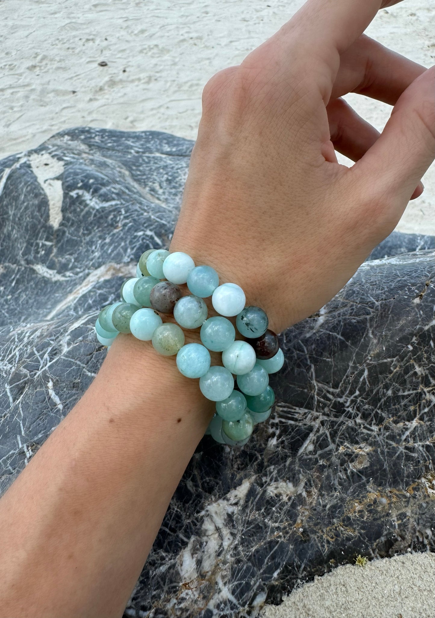 Yoga Armband Amazonit