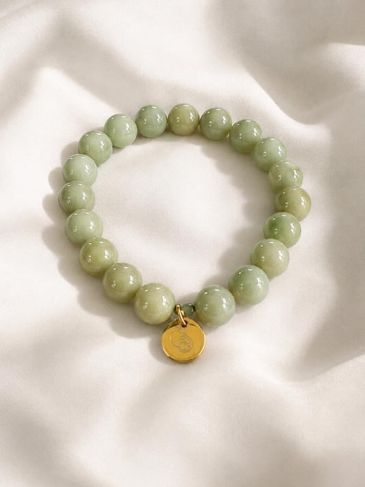 Yoga Armband Myanmar Jade Variation